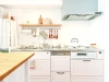 家具調キッチンはデザインだけでなく、後片付けや収納の使い勝手がよいのもポイント。