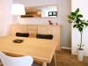 オーク材を使用した上品なデザインのダイニングテーブルとセブンチェア。名作北欧家具も豊富にラインアップ。